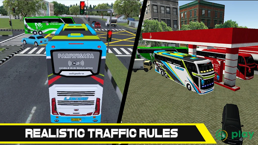 Euro Bus Simulator — скриншот 3