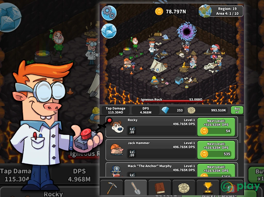 Tap Tap Dig - Idle Clicker Game — скриншот 23